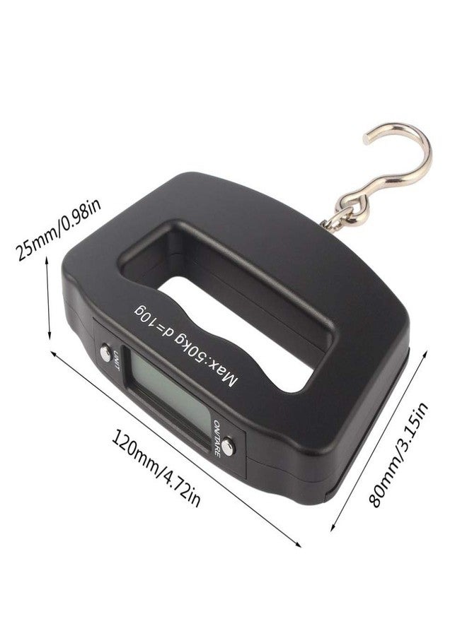 Meichoon Digital Luggage Scale 110lb /50kg, Portable Mini Electronic Scale with Fishing Hook Tare Function Backlit LCD Display for Home Farm Factory Hunting Outdoor C42 - Image 5